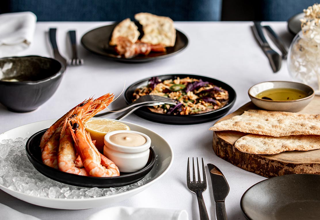 Food at Alida Restaurant