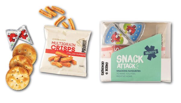 Cheese & Crackers snack pack