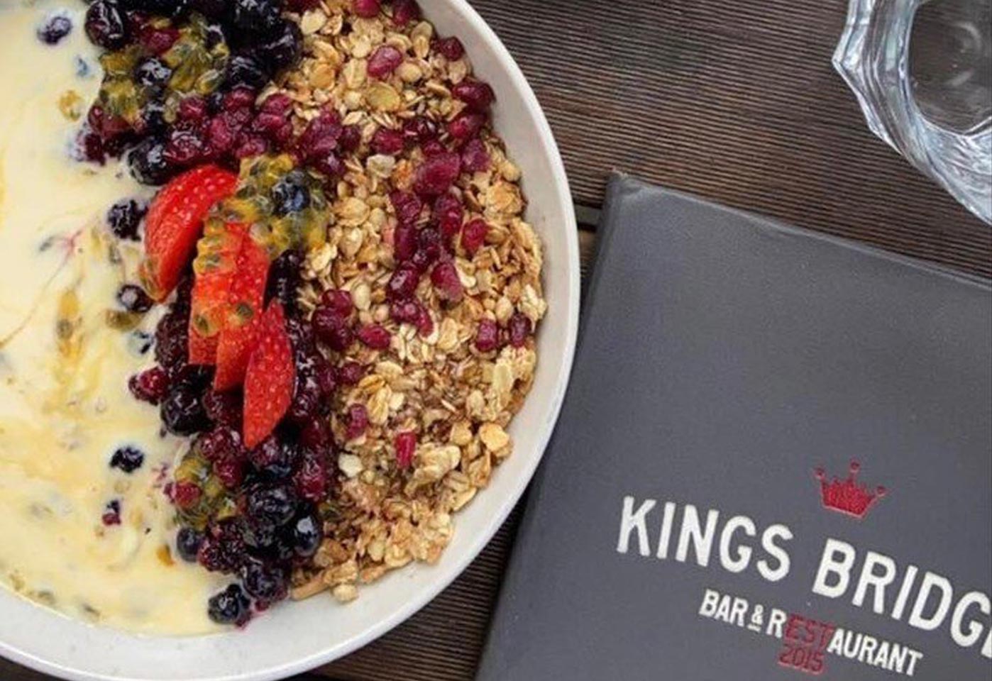 Breakfast at Kings Bridge Bar and Restaurant