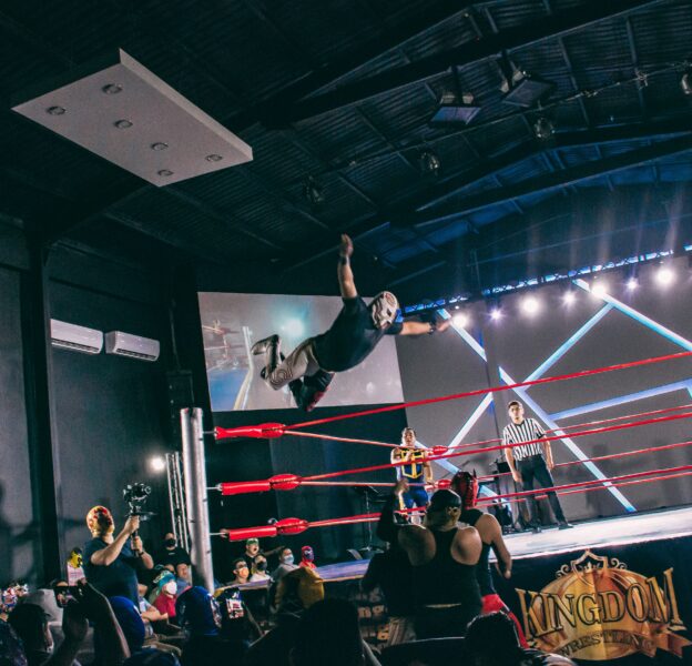 The inage of the wresting show