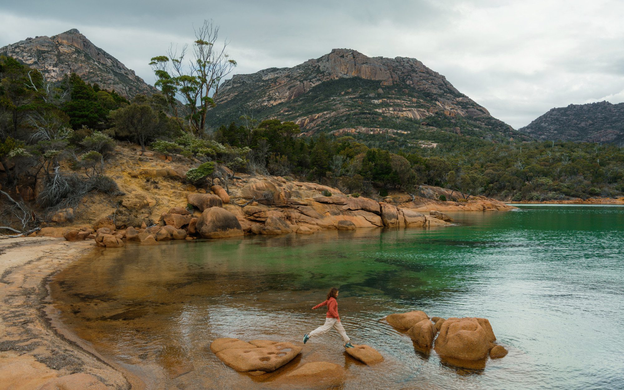 Tourist in Tasmania